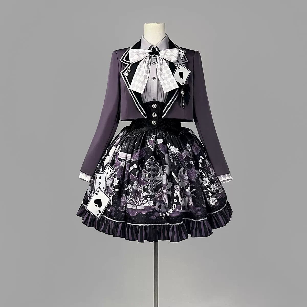 Your Princess - Magic Troupe - Gothic Lolita Outfit, Bunny Printed Skirt