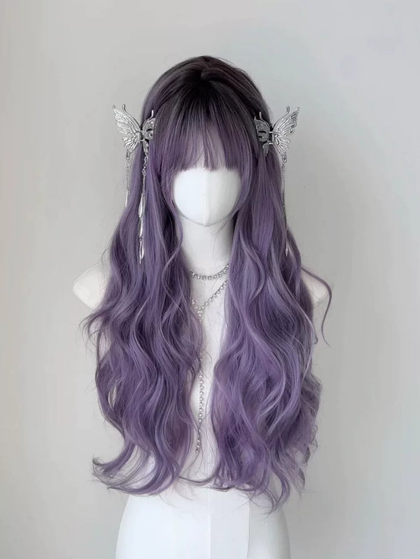 Kunkun Fish Little Fish purple gradient curly wig - view 1