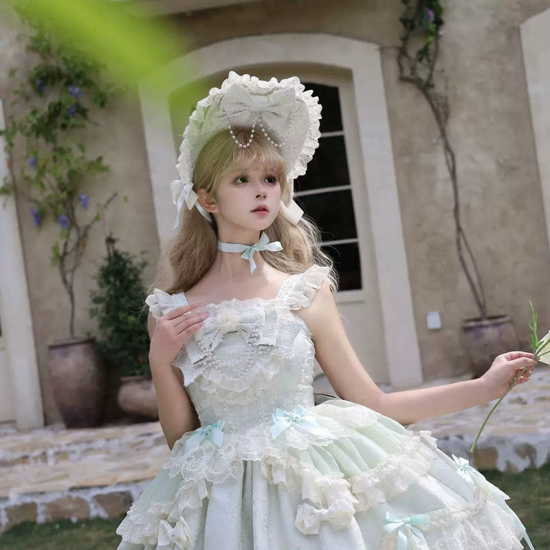 Hanguliang Flower Heart Love Ballet JSK Dress