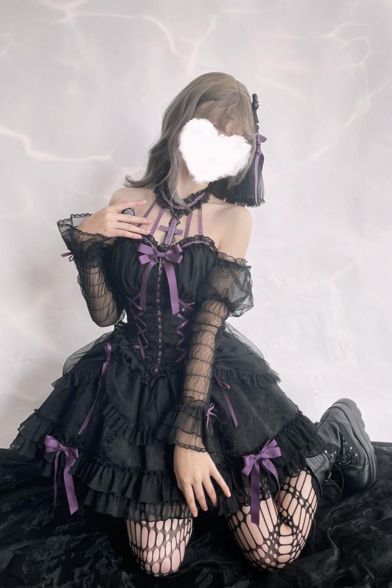 Alice Girl - Cross Maiden - Gothic Lolita Dress, Ballet Halterneck Lolita JSK