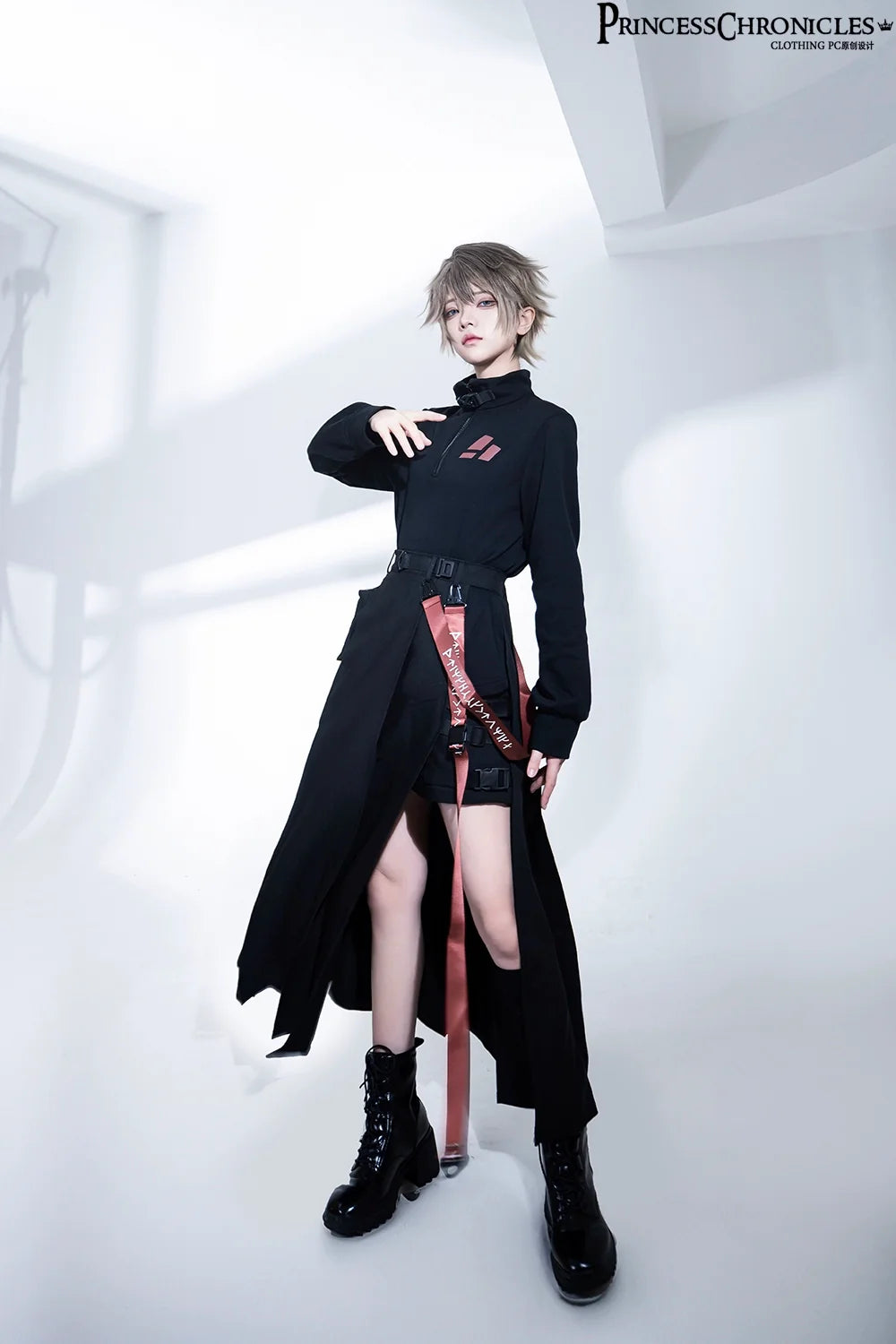 Princess Chronicles - Nameless Blade - Wasteland Techwear Handsome Skirt and Inner Shorts