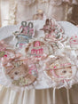Round cloth patch badge (random pattern) / One Size