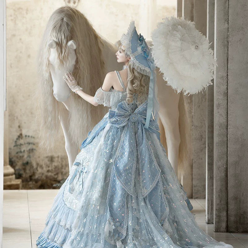 Snow Meow -  Wedding Japanese Style Sweet Princess Gown Daily Outfit