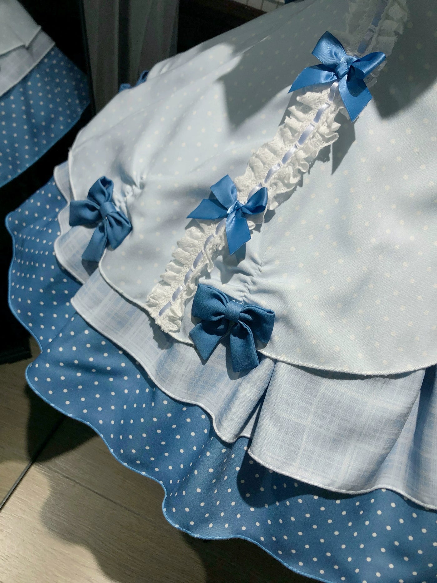 Sweetheart Dream - Glass Bottle - Blue JSK Dress Full Set