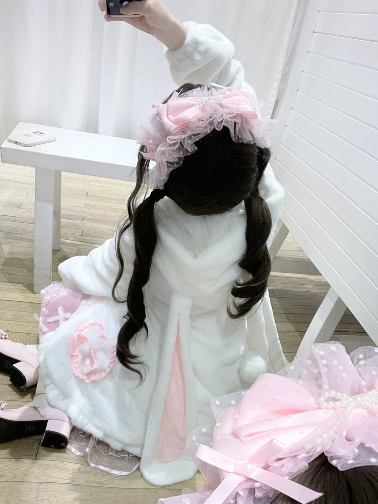 Chai Huhu Soft Bunny Plush Lolita Coat & Separates — additional product view