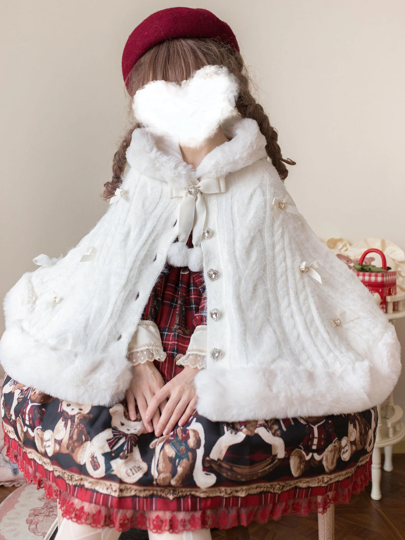 Slightly Sweet Baileys Knitted Lolita Cape — additional product view