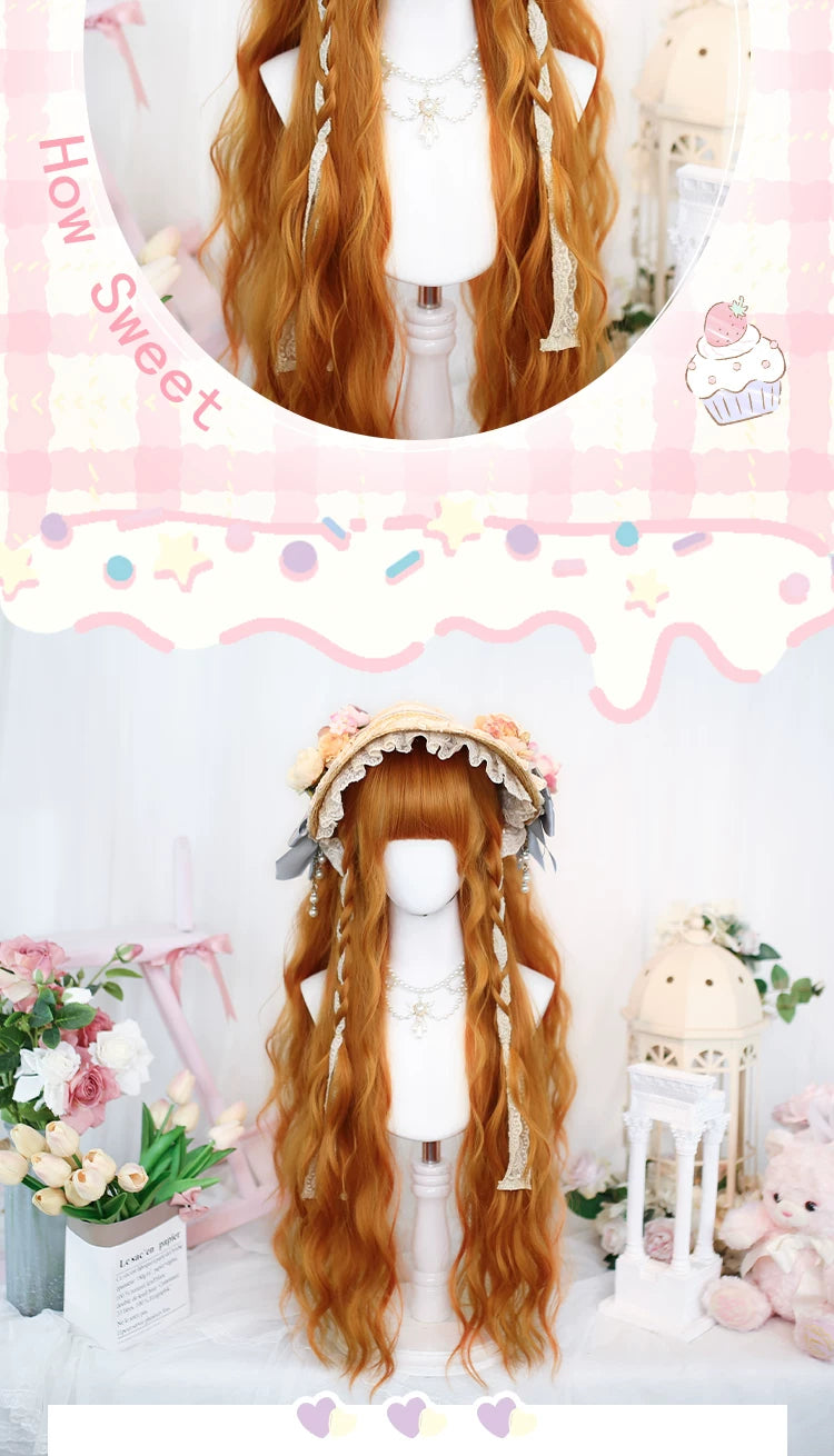 Dalao Home Huayan orange-brown curly wig - additional view 3