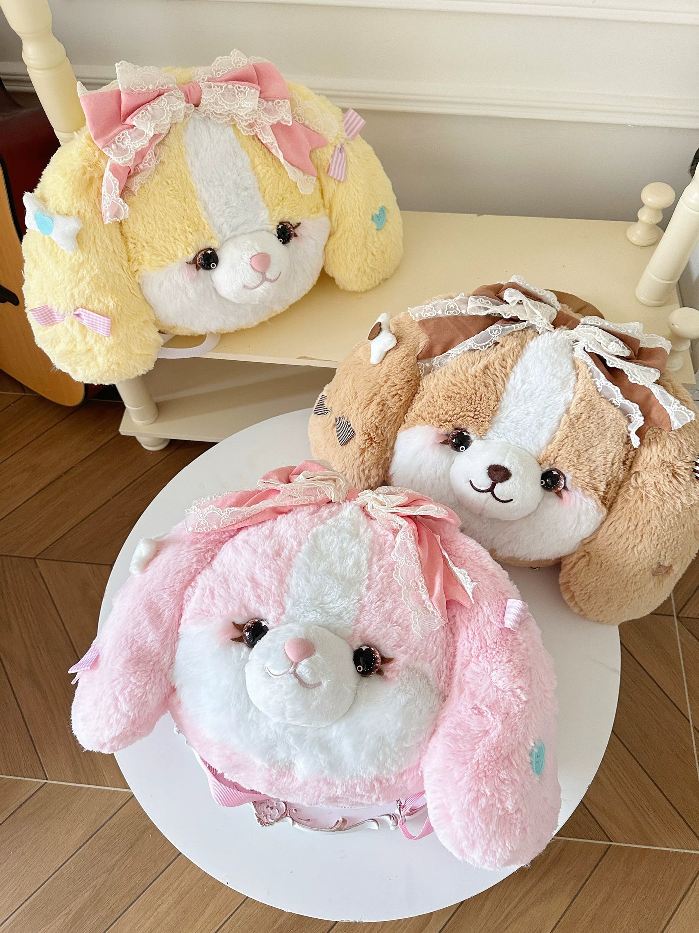 Lolita - Plush Cocker Spaniel Puppy Novelty Backpack - Individually