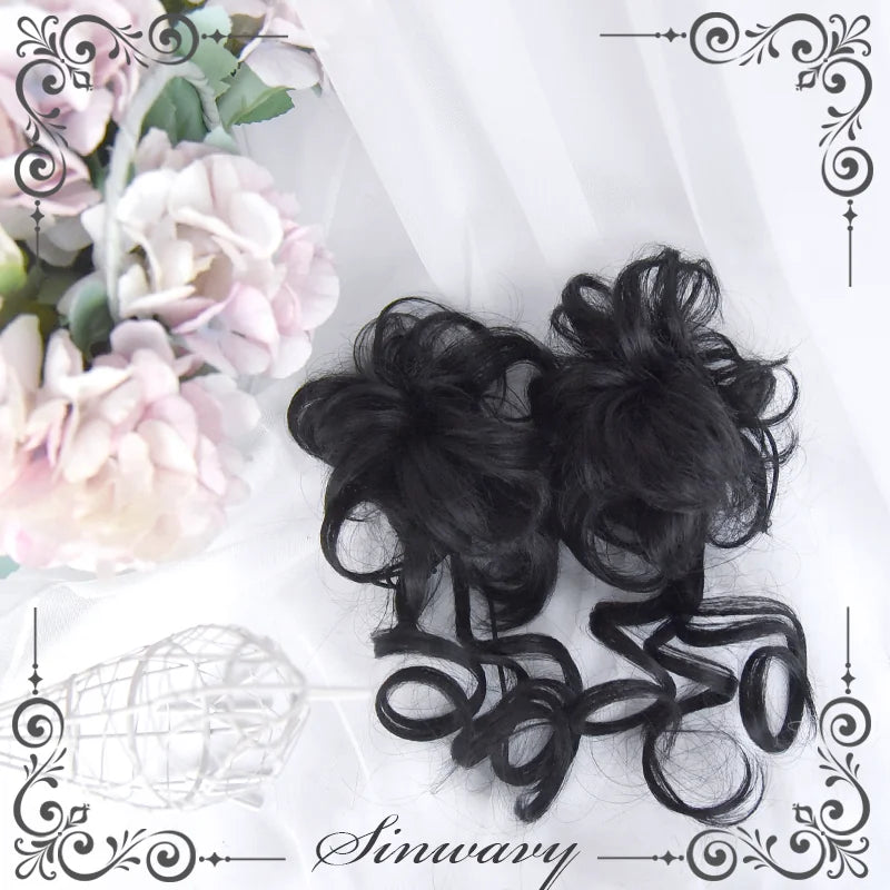 Sinwavy Huazhiwan Chinese-style bun hairpiece - view 8