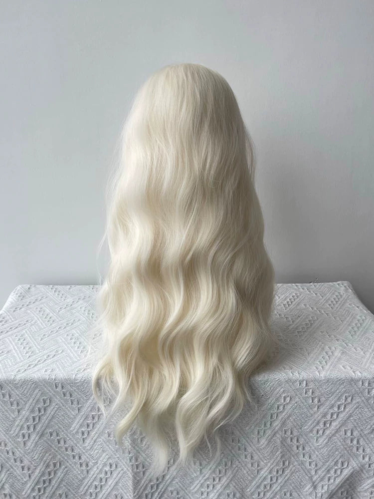 Kunkun Fish Sweetheart Milk Frappe curly wig - view 4