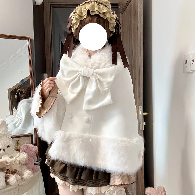 Sweet Dream Oversized-Bow Lolita Cape — additional product view