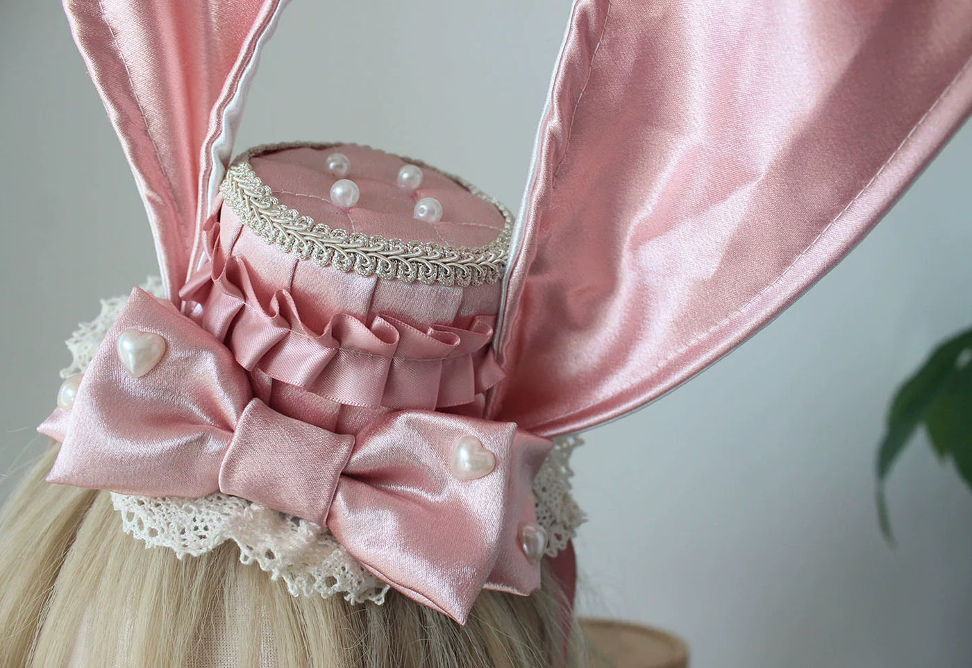 Deer Girl Handmade - Brulee Rabbit - Rabbit-Ear Headwear with Shapeable Ears