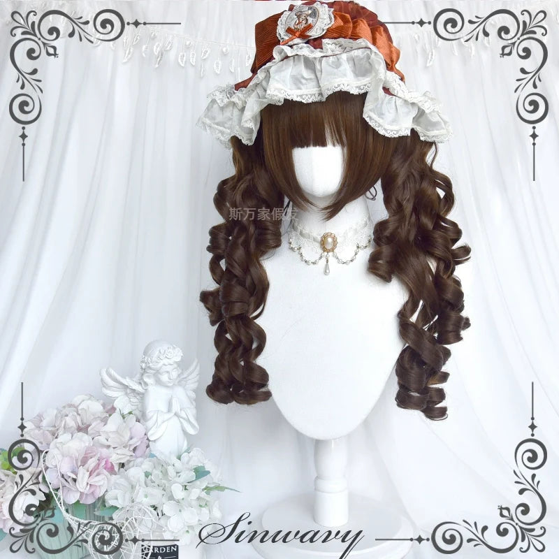 Sinwavy - Old School Lolita Wig - Layered Roman Curls Wig