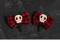 No.3 A Pair of Small Skull Bow Hair Ties