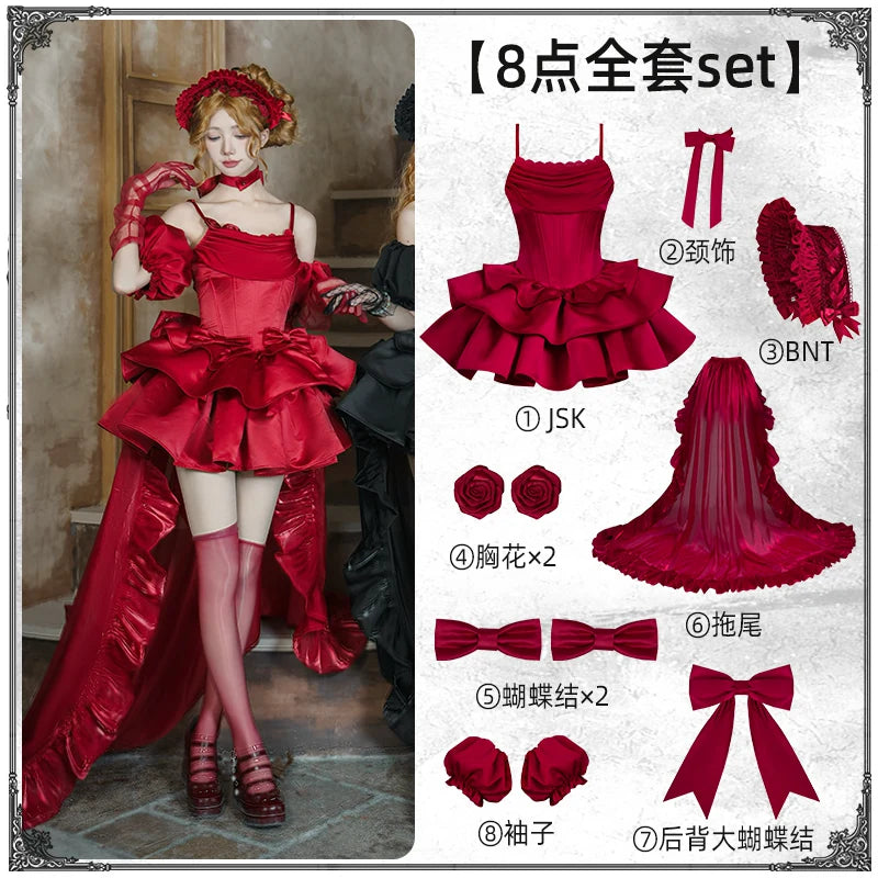 With PUJI - Duet - Lolita Outfit Set, Boned Bodice Detail detail view 7