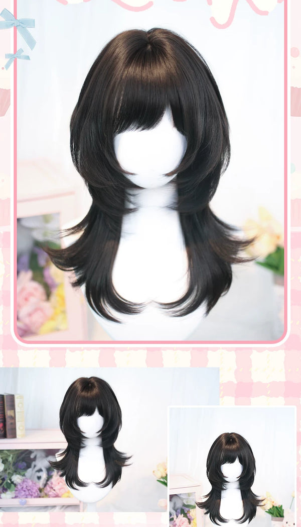 Dalao Home Xingling medium-long black tea wig - additional view 1