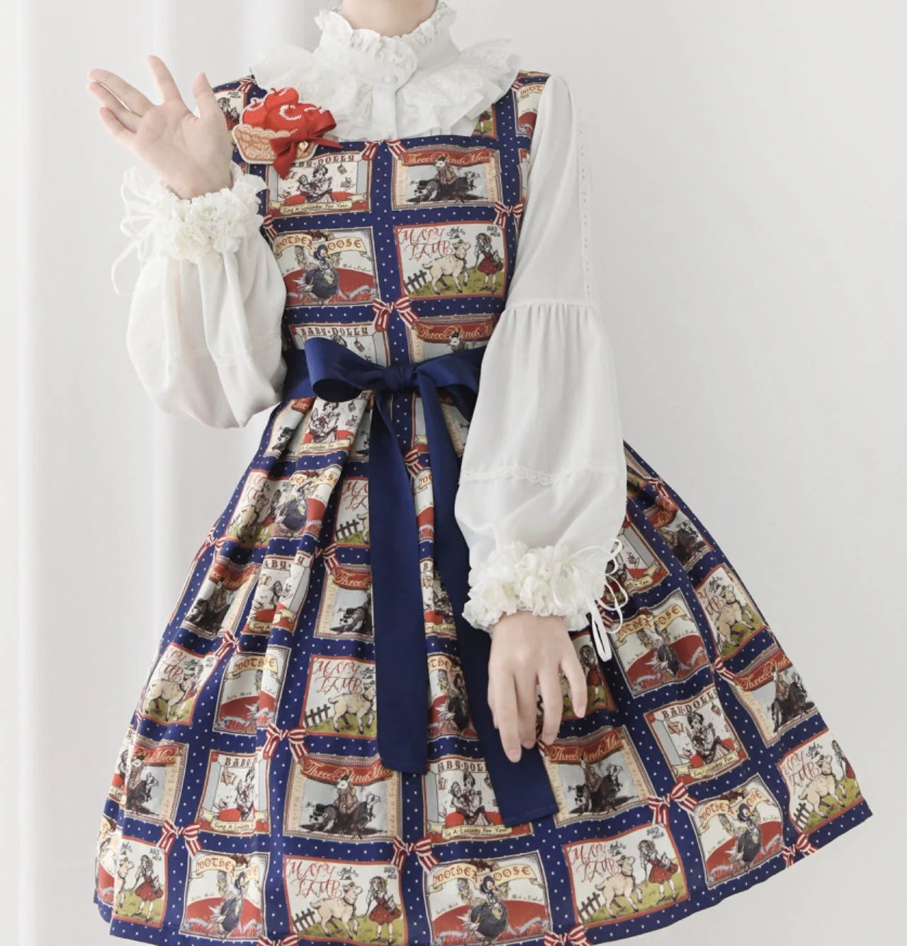 DMFS Lolita - Ever-Changing Enchantress - Classic Lolita Blouse, Tightening Hime Sleeve