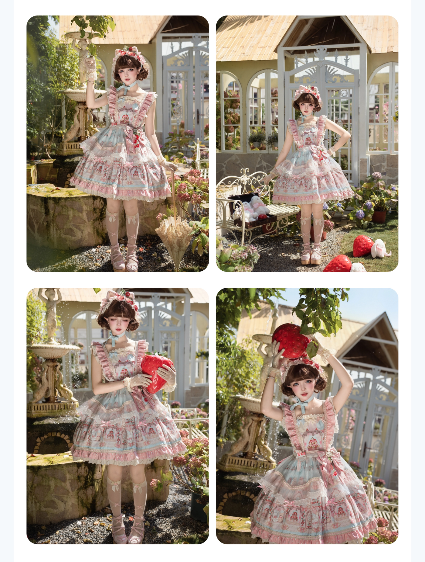 Jelly Girl - Sweet Lolita Spring Dessert - Sweet lolita JSK dress