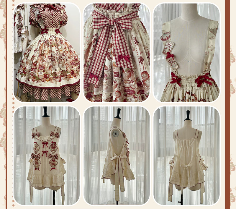 WF - Tomato Can - One-Piece Dress and Coordinate Pieces with Tomato Print