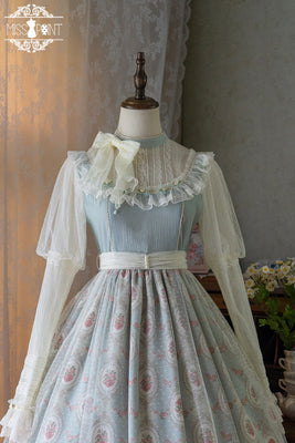 Elegant Lolita Head Accessory ivory belt A