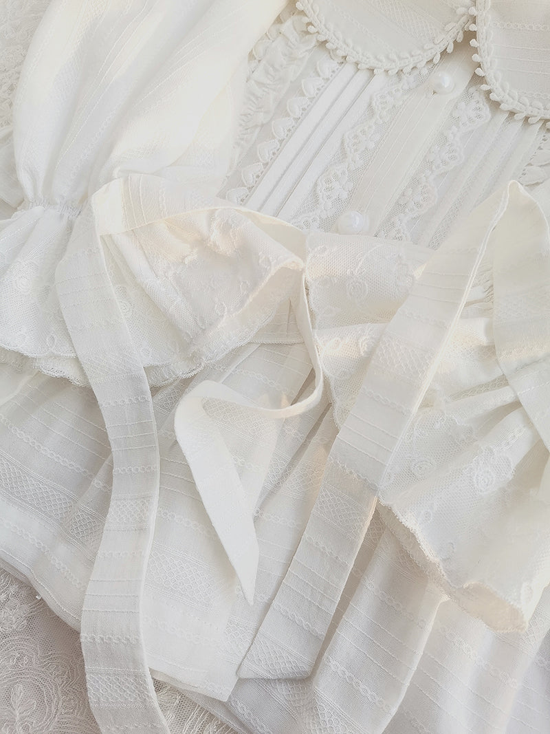 Yilia - Kawaii Lolita Long Sleeve Blouse - Innerwear