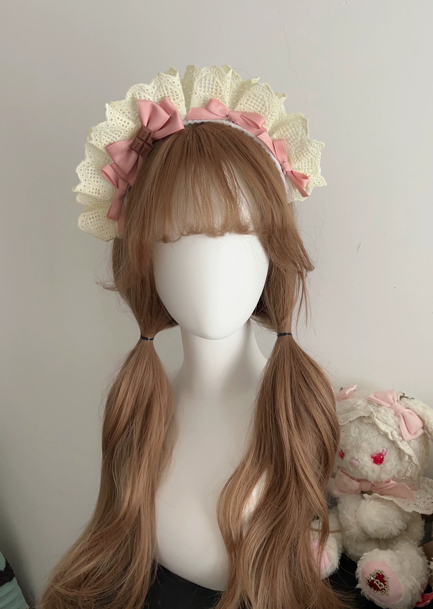 Sweet Layered Cake - Sweet Lolita JSK with Detachable Apron Pink KC Only S