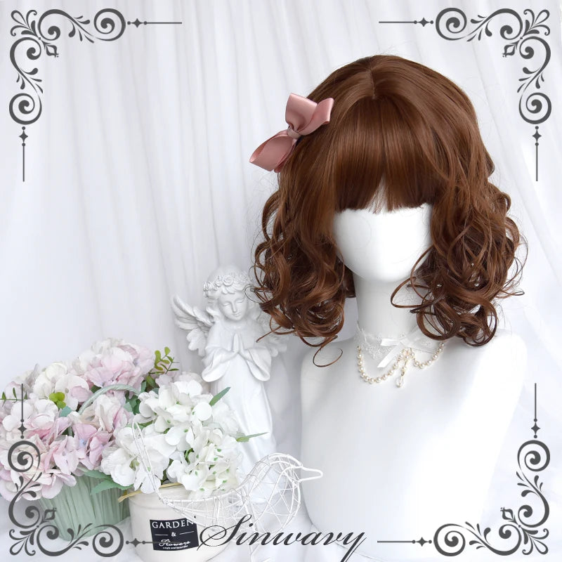 Sinwavy Sugar Bean honey brown curly wig - view 6