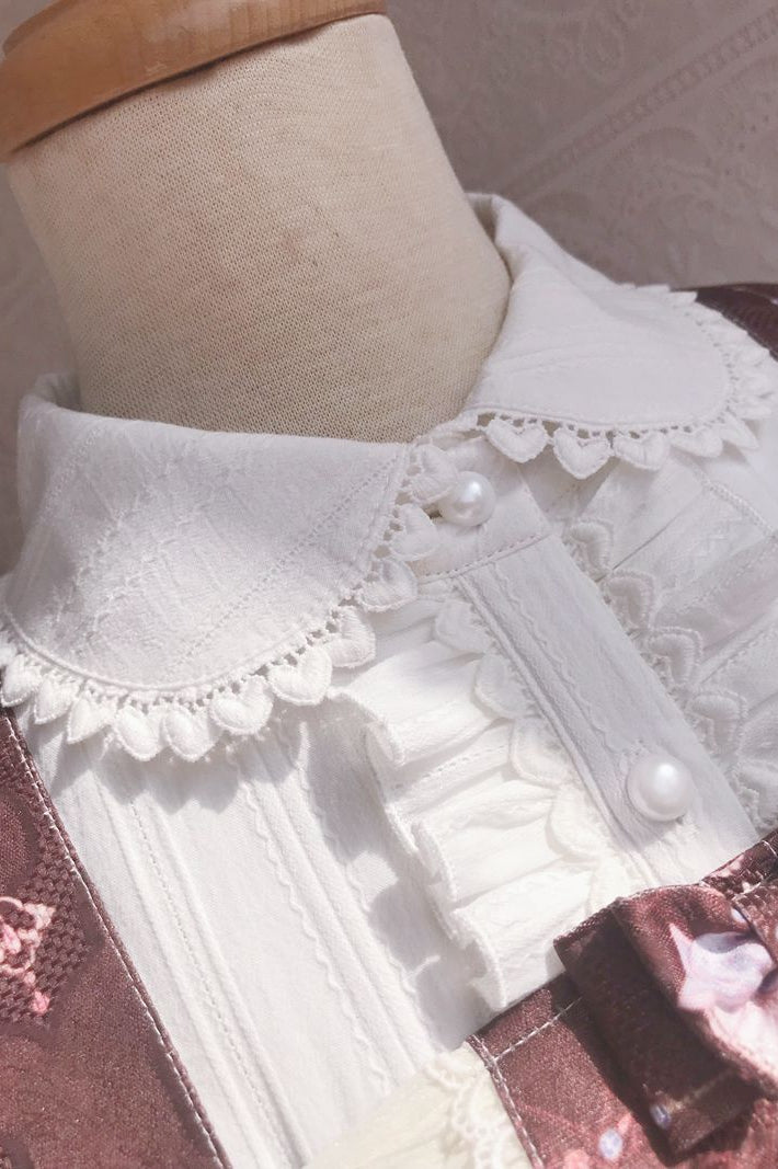 Yilia - Sweet Lolita Long Sleeve Blouse - Innerwear