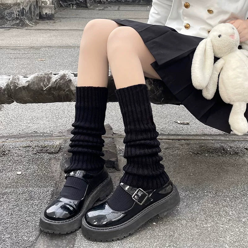 Floral Milk Cat - Y2K Subculture - Flared Leg Warmers in Knit, Lace and Sheer Styles
