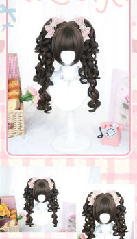 Dalao Home - Fuluo - long curly full wig - Fuluo cool brown