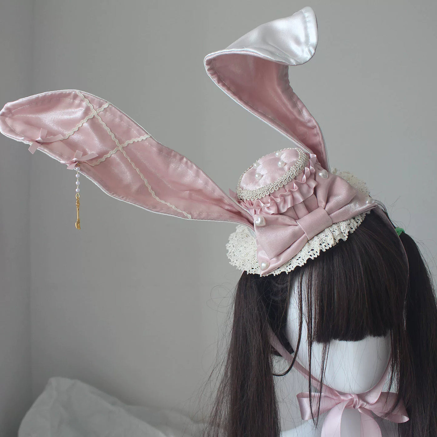 Deer Girl Handmade - Brulee Rabbit - Rabbit-Ear Headwear with Shapeable Ears