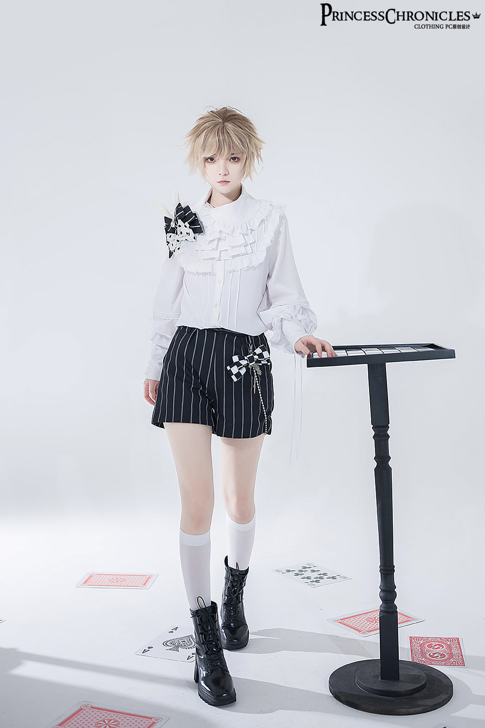 Princess Chronicles - Rabbit Theater - Chessboard Ouji Fashion Shirt Set