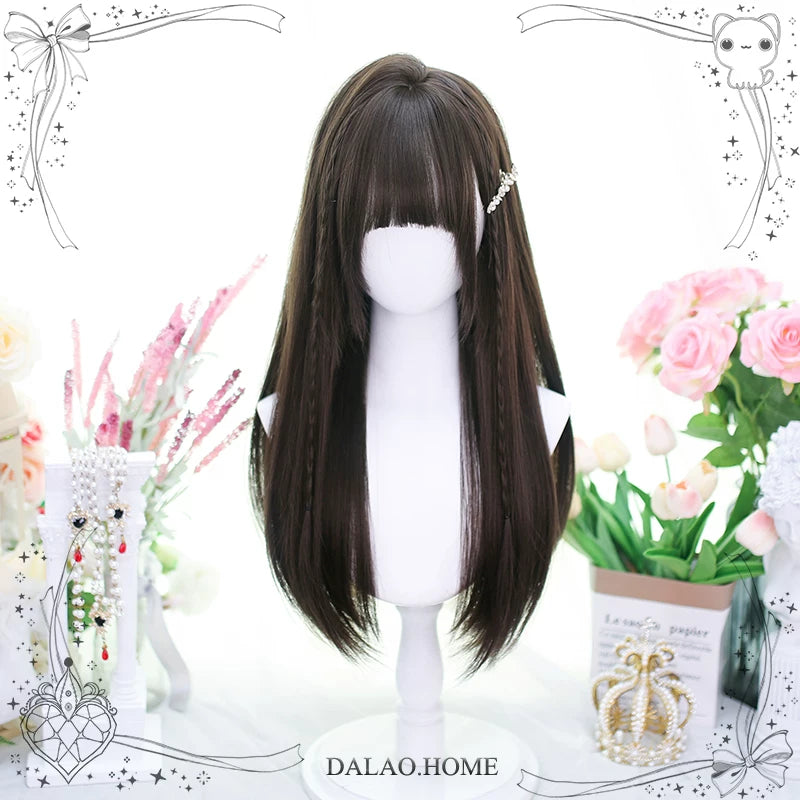Dalao Home natural long curly Lolita wig - view 10