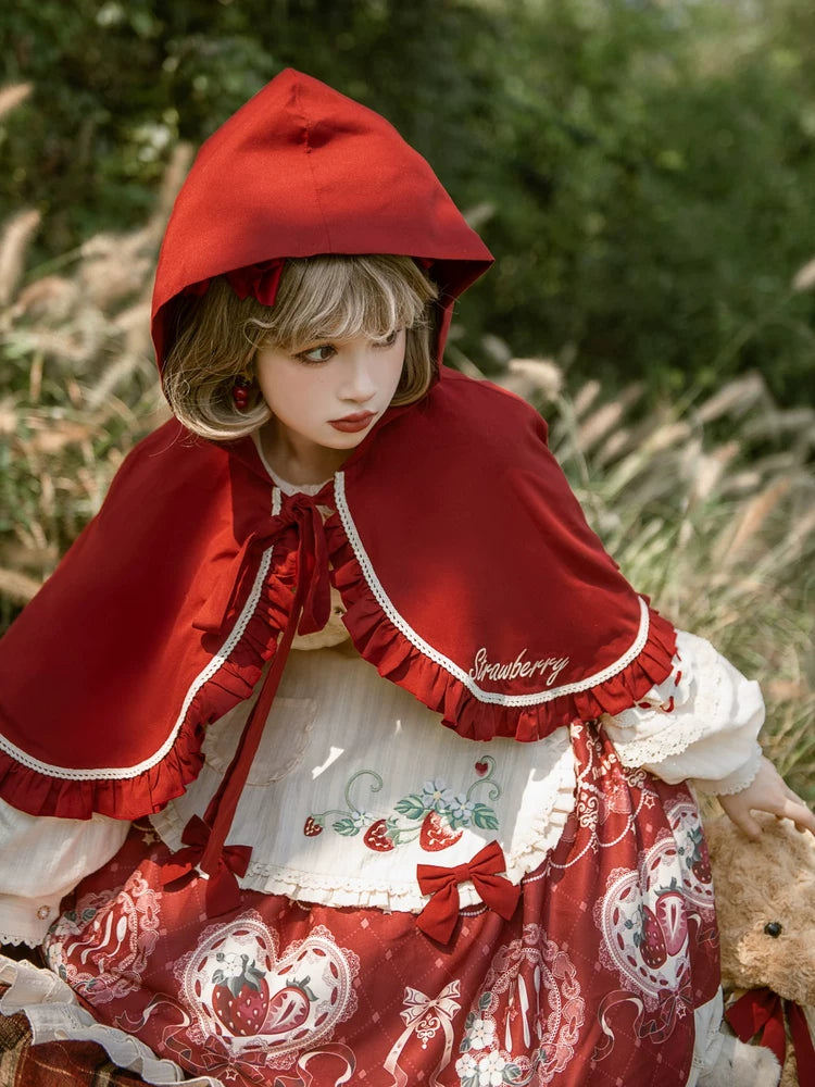 Fan Hua Xin Little Red Riding Hood OP, Apron & Cape — additional product view