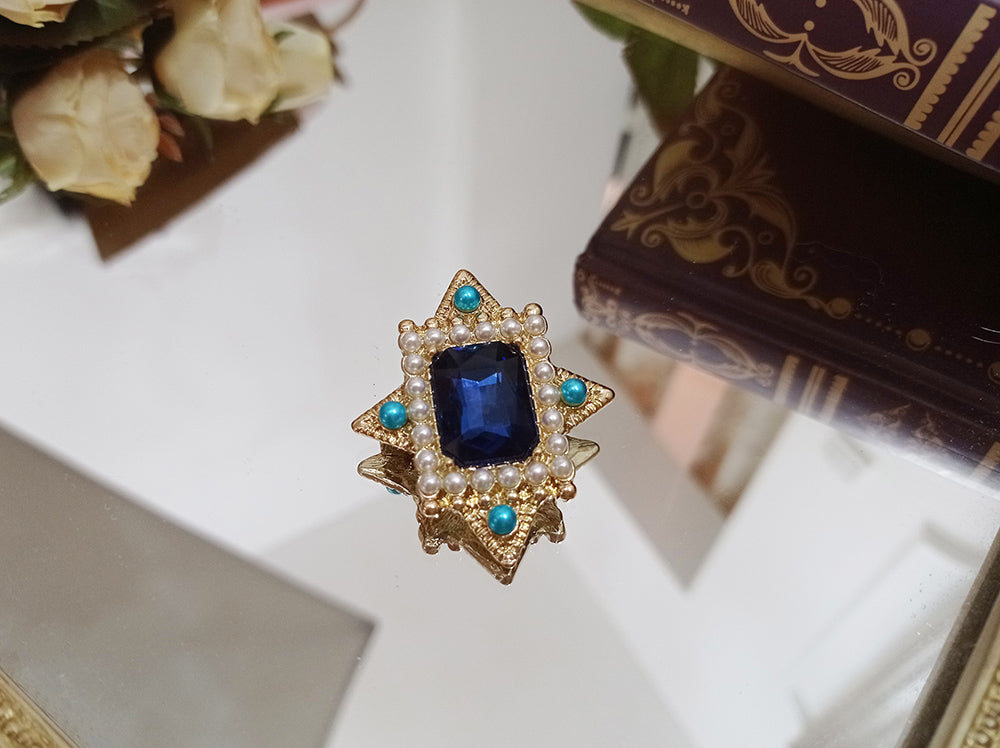 Dusk Bester - Egyptian Lolita Brooch Waistband Shawl rhombus brooch