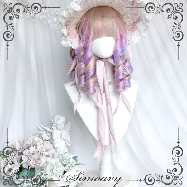 Sinwavy unicorn colour Roman curl hime wig - view 1