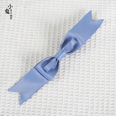 Xiaogui - Kawaii J-fashion Lolita Bow Clip sea blue 1pcs only