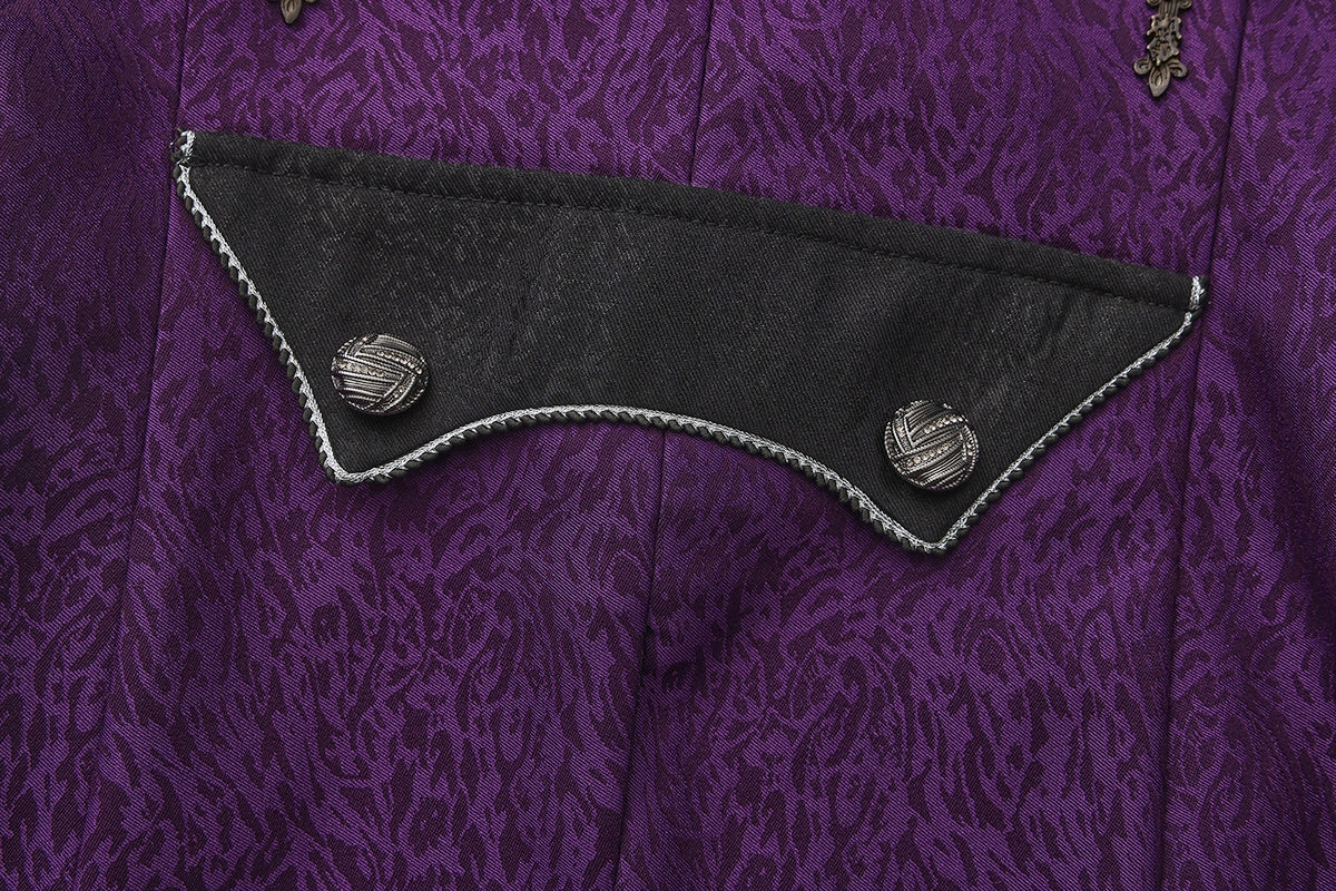 Immortal Thorn - Eternal Crimson Moon Forest - Ouji Lolita Tailcoat Vest