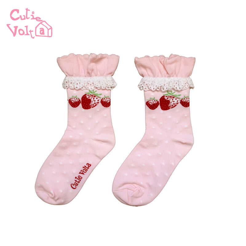 CutieVolta - Strawberry Girl - Sweet Lolita OP, JSK & Accessories - product detail 11