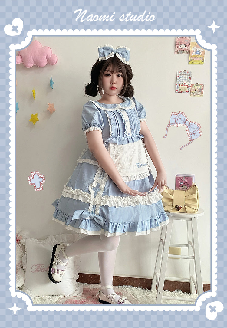 Niu Niu - Plus Size Lolita Nurse Summer OP - Dress OP Dress