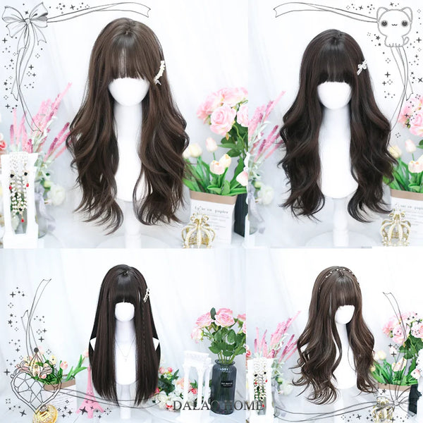 Dalao Home natural long curly Lolita wig - view 1