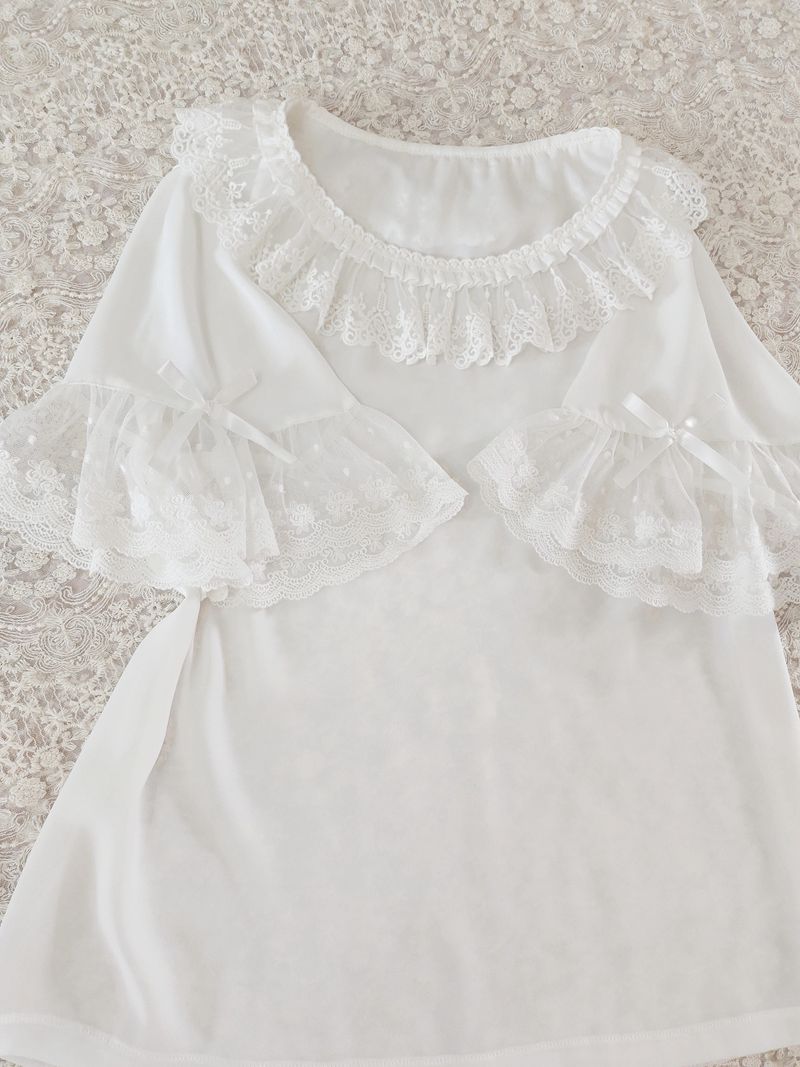 Yilia - Kawaii Summer Innerwear Lolita Shirt - Innerwear