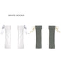 White + light gray / One Size