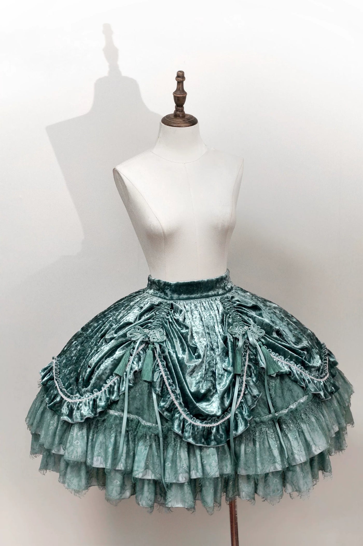 tonight - Yan She Ling - Velvet Hime-Sleeve Top, Vest or Lift-Up Skirt