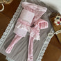 Pink paneled tights / One Size