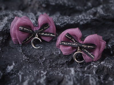Strange Sugar - Gothic Headdress - Hallowen Skull Bat Hairclip Headwear