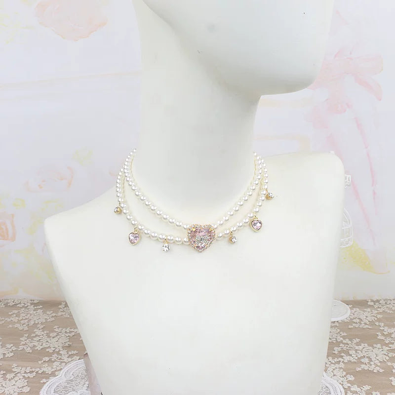Independent Brand - Pearl Bead Collection - Necklace, Bracelet or Large Bow Accessory with Pearl Variants