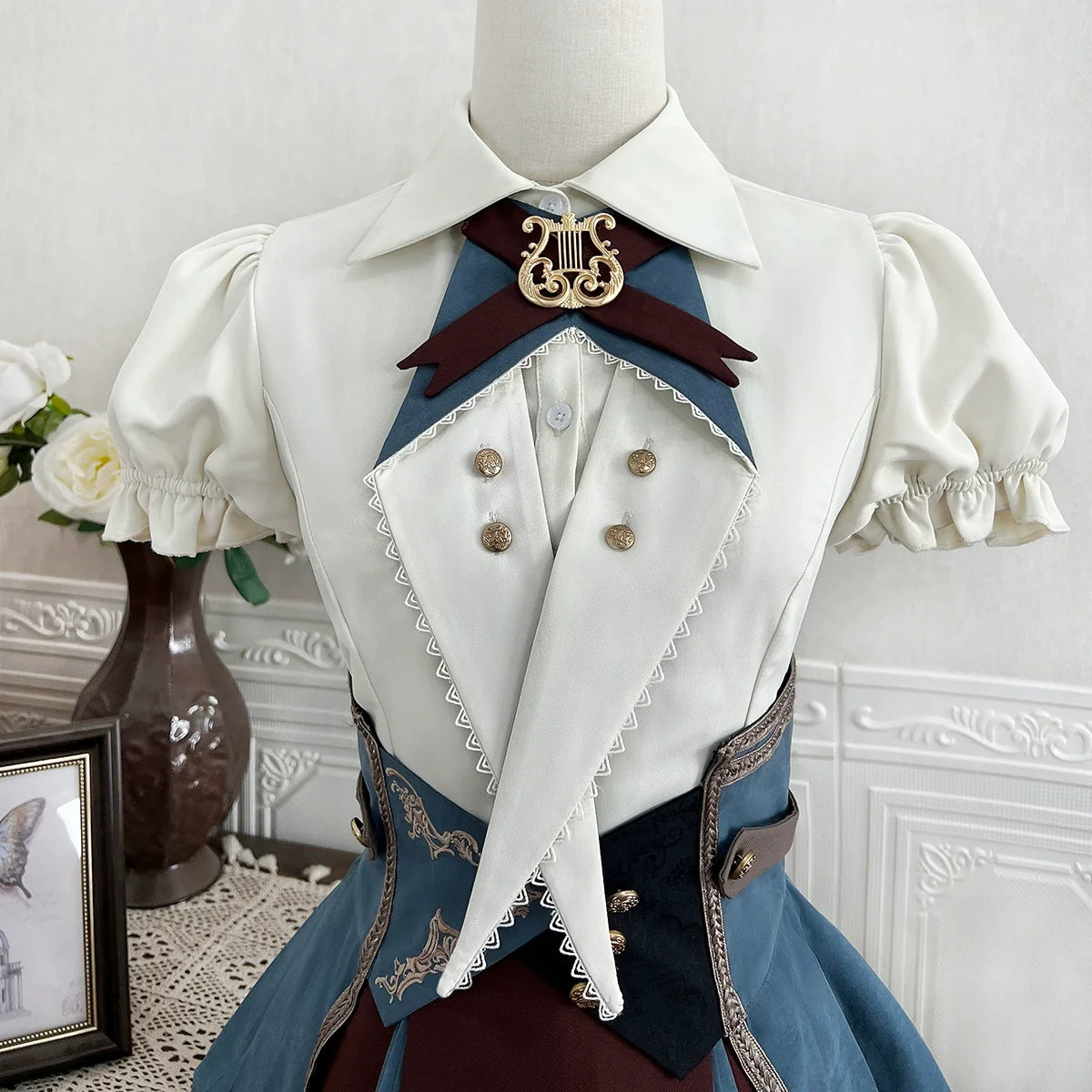 Your Princess - Fairyland Train Conductor - Punk Lolita Skirt Suit