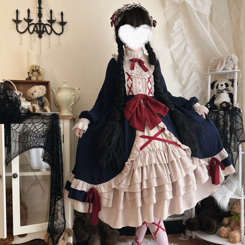 Niu Niu - Halloween Plus Size Lolita OP Dress - OP Dress