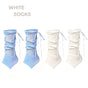 Blue + White 2-piece set / One Size